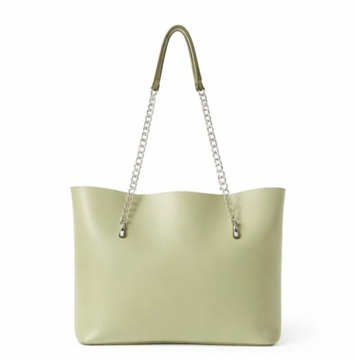 Chain tote bag Sea Green