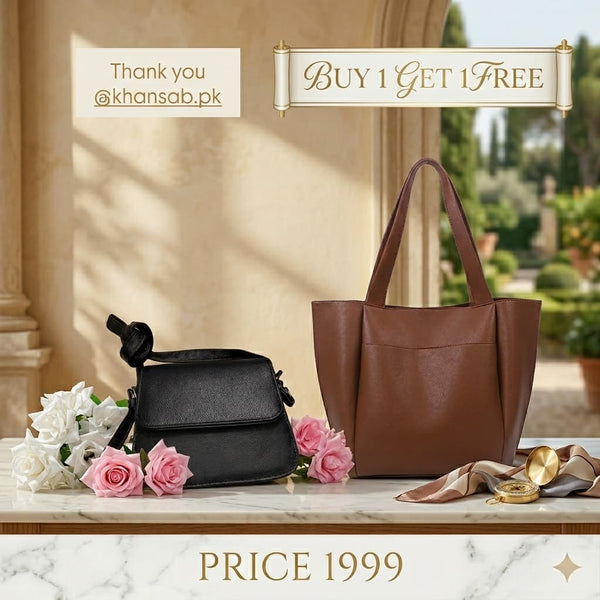 Deal tote and Round Bag